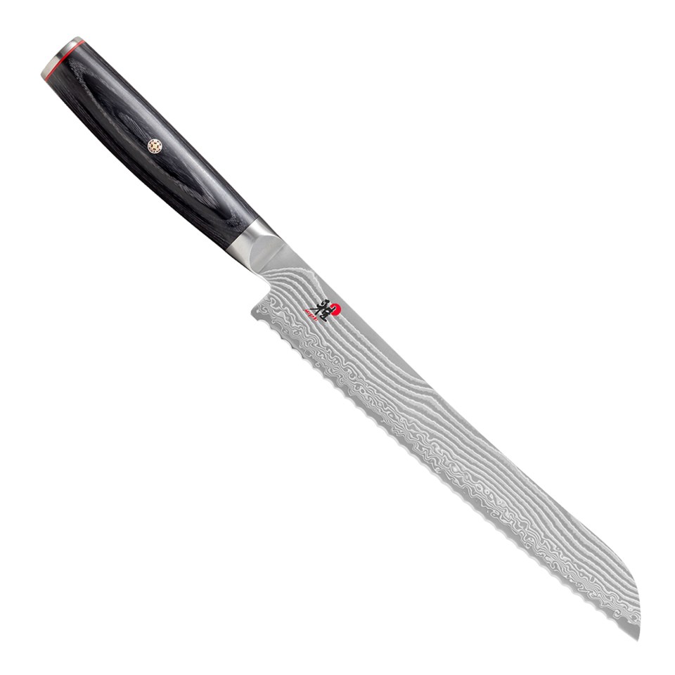 Raw 5000 fcd brödkniv rostfritt stål 24 cm, rostfritt stål från Miyabi