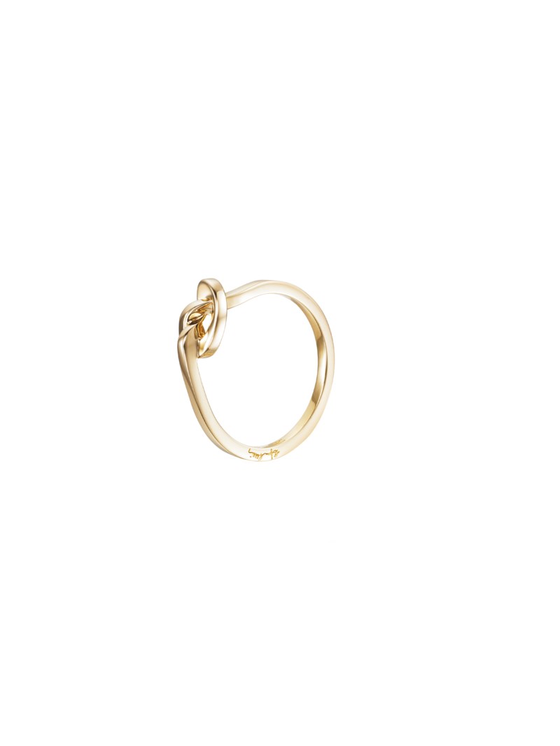 Love knot ring
