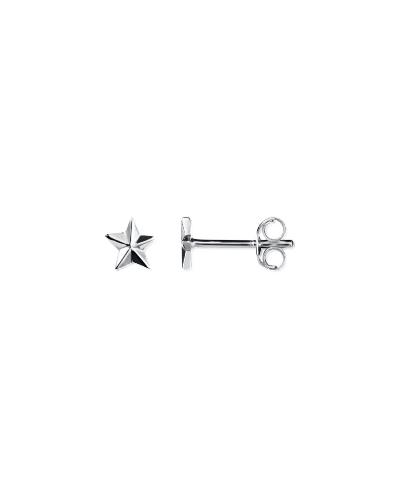 Micro catch a falling star earrings
