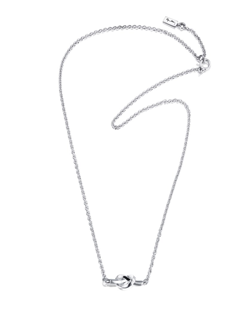 Love knot necklace