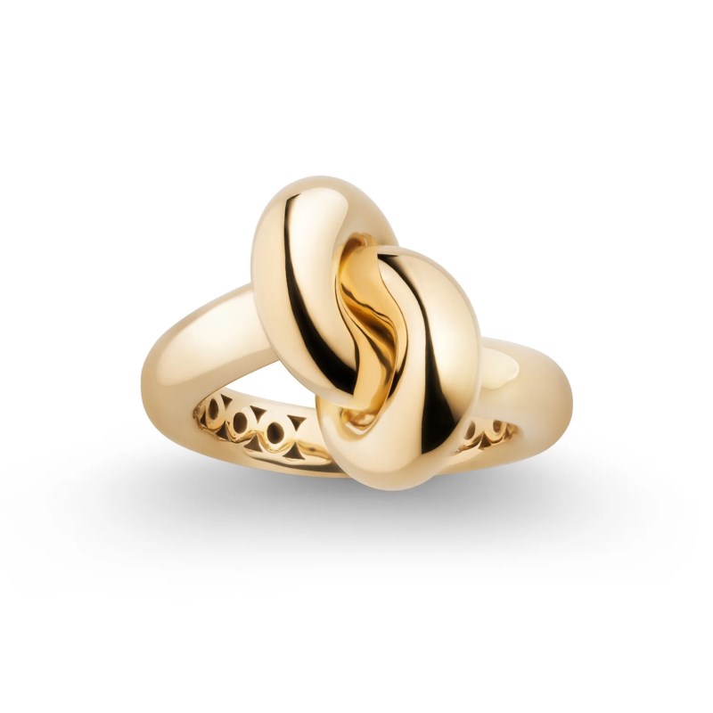 Legacy knot ring medium yg