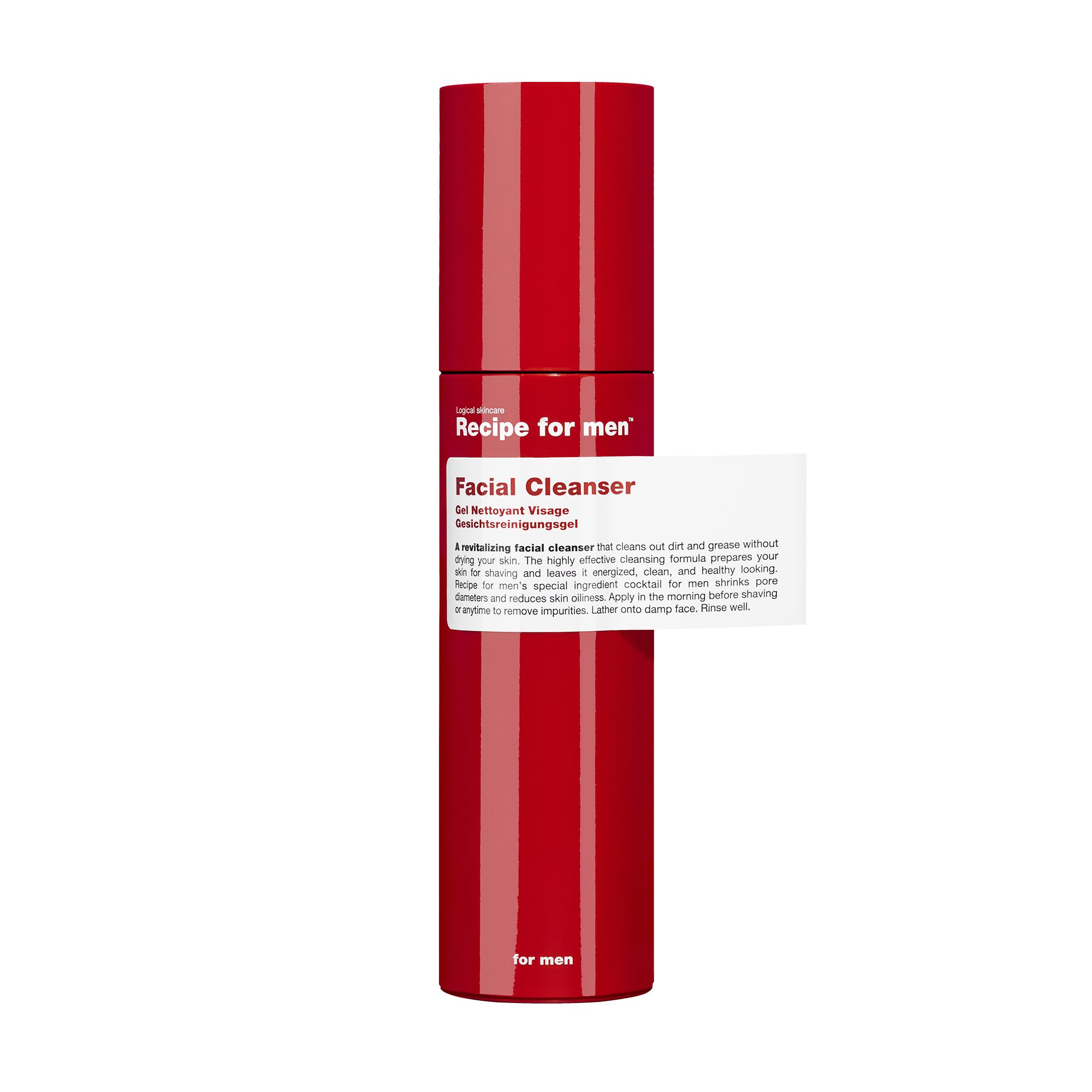 Clanser Recipe for Men - Facial cleanser 100 ml | NK