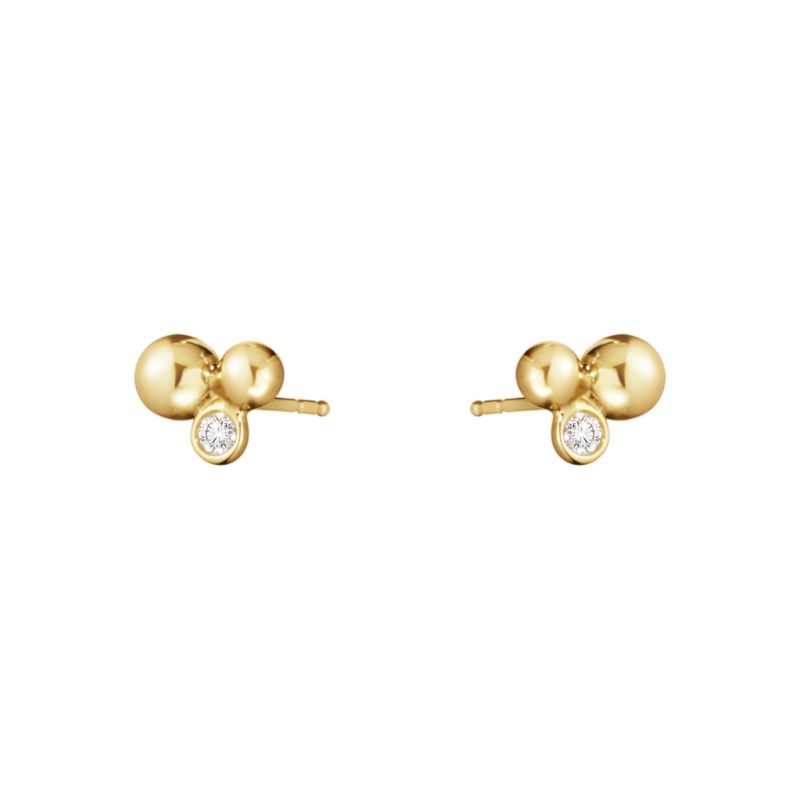 Moonlight grapes earrings studs