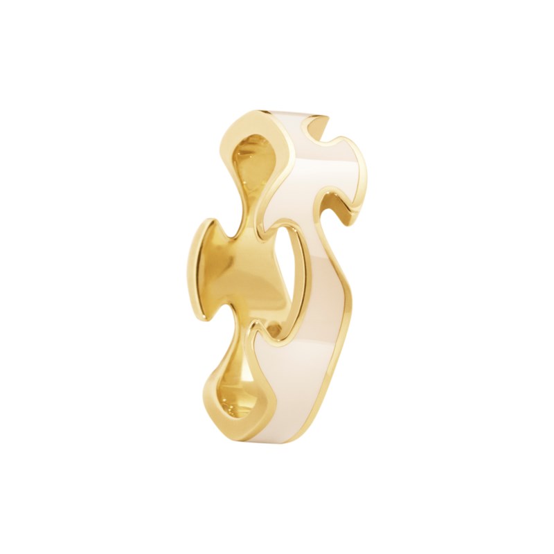 Fusion mittring 18 k gult