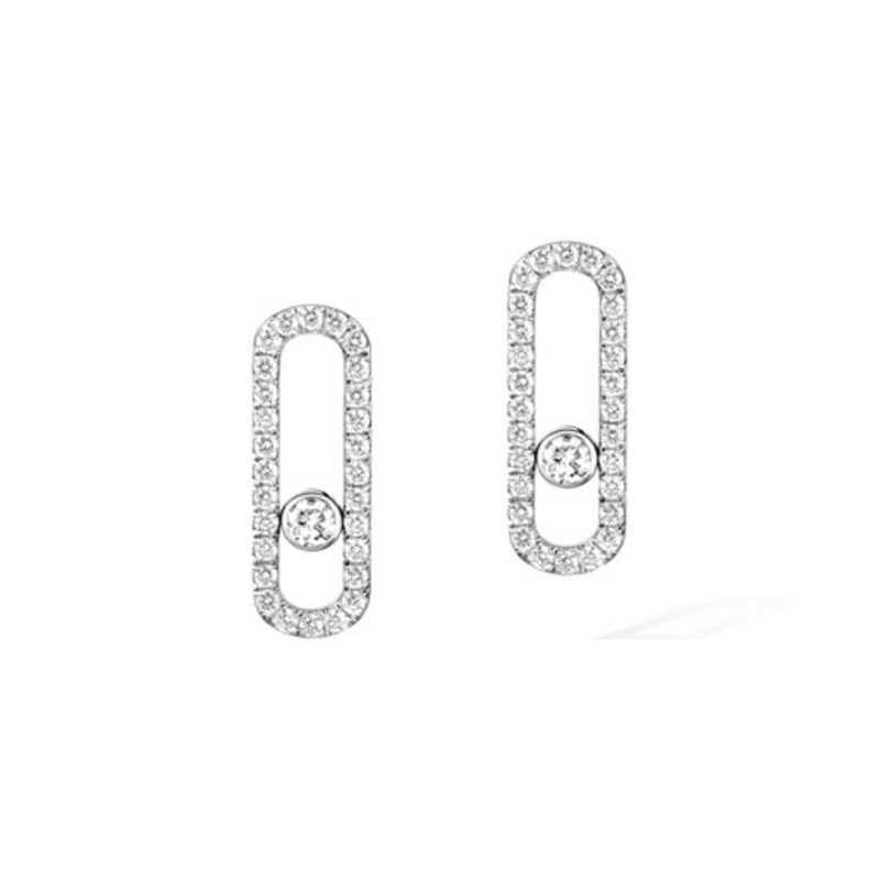 Move uno pavé earrings wg