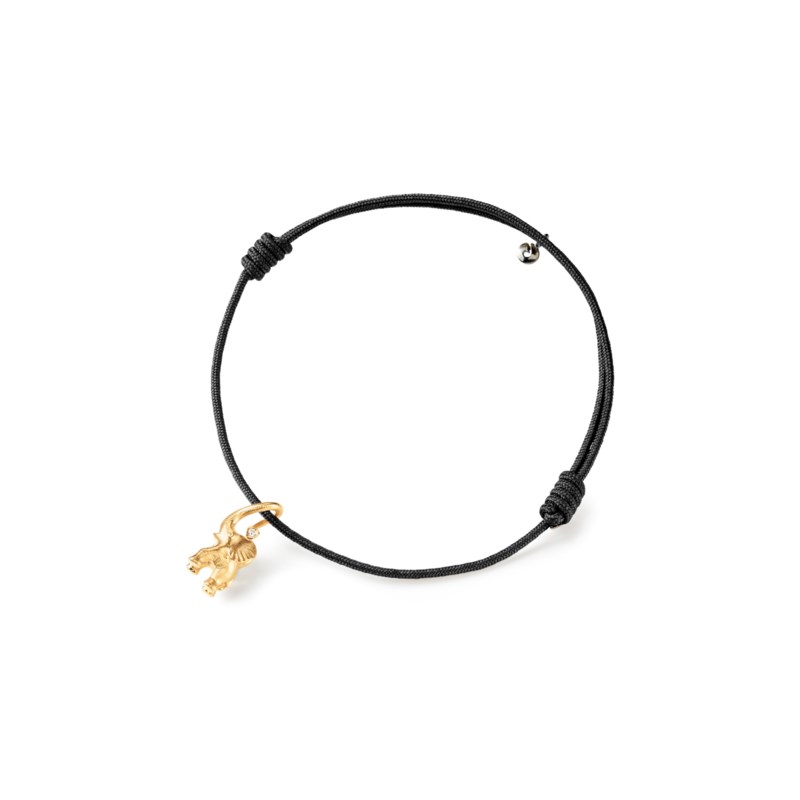 Elephant string bracelet