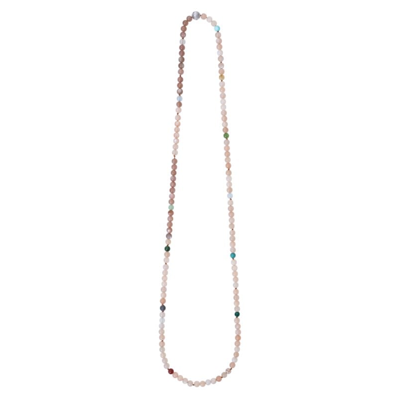Bead collier necklace blusch moonstone