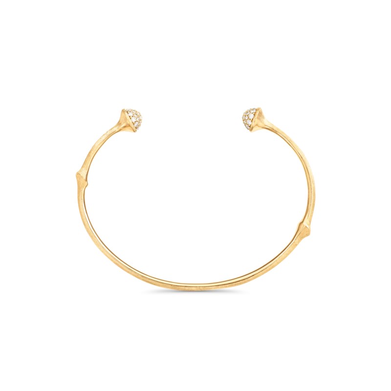 Nature bangle pavé