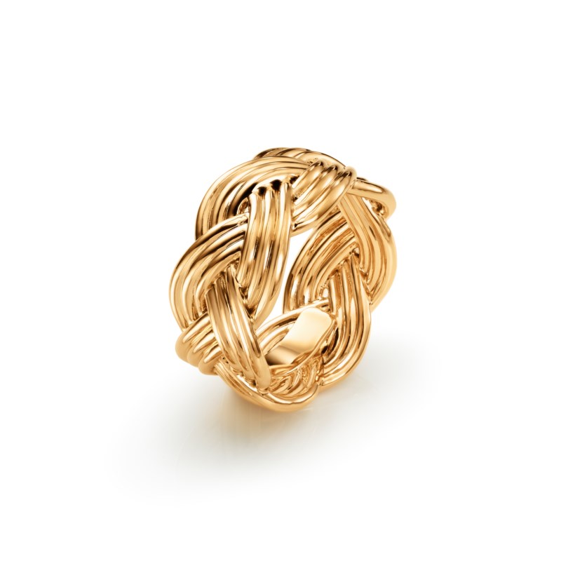 Braided ring large yg