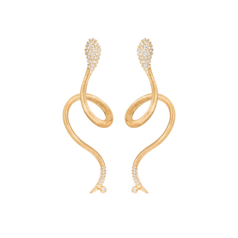 Snakes earring