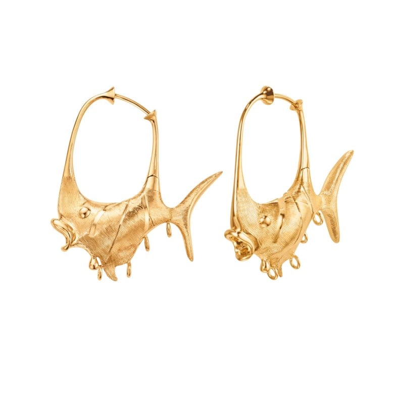 Young fish earring large yg