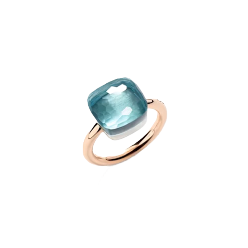 Nudo maxi ring blue topaz