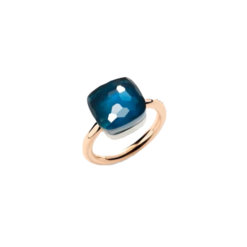 Nudo maxi ring london blue topaz