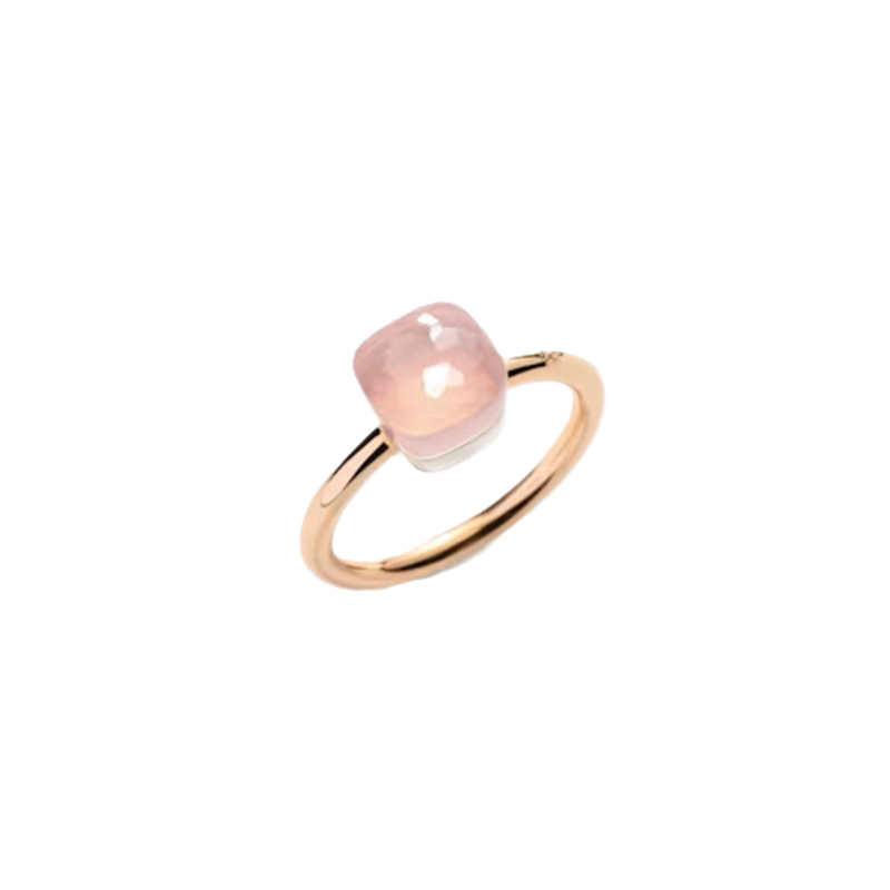 Nudo petit ring rose quartz