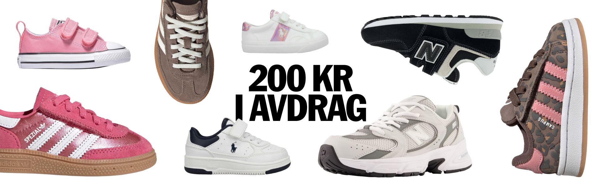 200 kr avdrag på sneakers